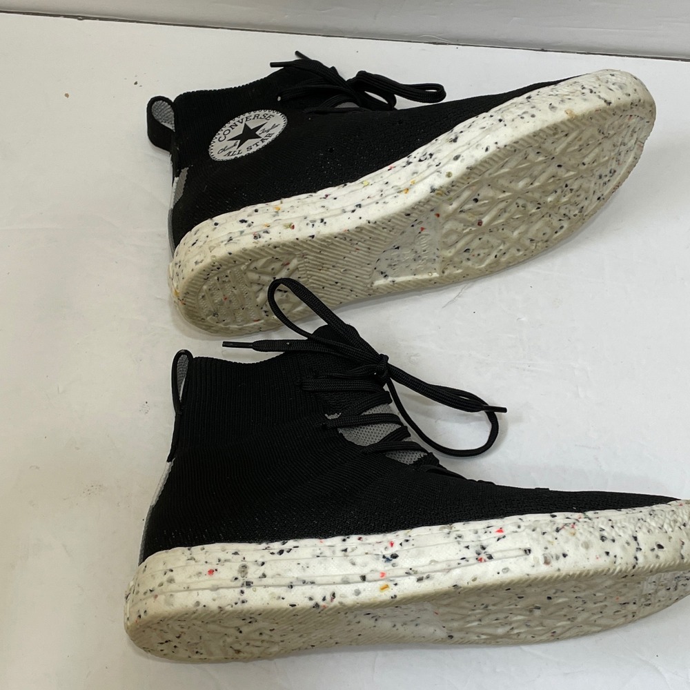 CONVERSE CHUCK TAYLOR ALL STAR CRATER KNIT SNEAKERS‎ IN BLACK - Picture 4 of 5